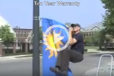 Kalamazoo Banner Works BannerFlex Airow in Action Kalamazoo Banner Works BannerFlex Airow in Action